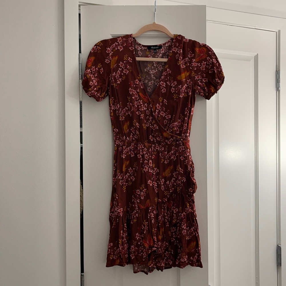 Madewell 00 wrap dress